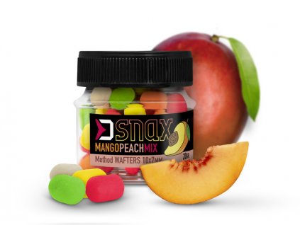 Delphin Nástraha MIX D SNAX WAFT Mango-Broskev 10x7mm 20g