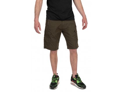 Fox Kraťasy Collection LW Cargo Shorts Green & Black vel. 3XL