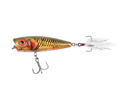 Salmo Wobler Rattlin Pop Clear Golden Prey 7 cm