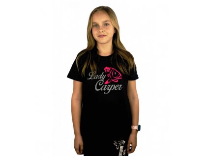 R-Spekt Dětské tričko Ladies black vel. 7-8 let