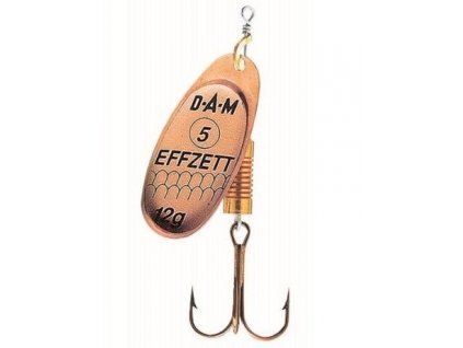 DAM Třpytka Effzett Standard Spinner Kupfer 10g vel.4
