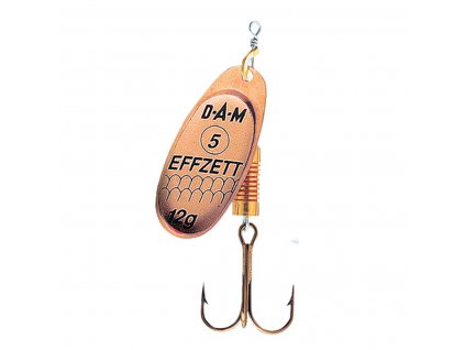 DAM Třpytka Effzett Standard Spinner Copper 3g vel.1