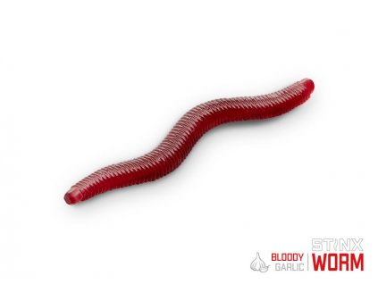 Delphin Umělá nástraha B! StinxWorm 50ks 4cm Garlic Bloody
