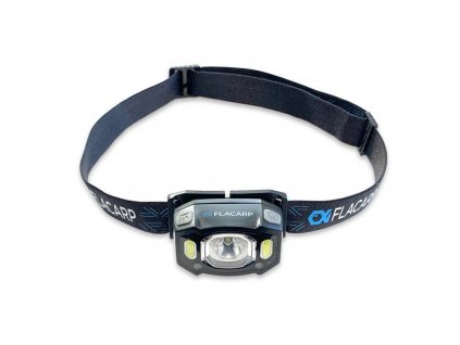 FLACARP Výkonná nabíjecí čelovka HL1200C bílá+červená LED Li-Pol 1200mAh USB-C