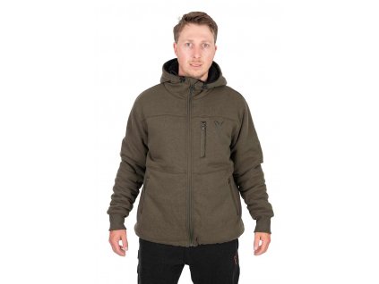 Fox Bunda Collection Sherpa Jacket Green Black vel. L