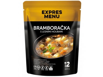 Expres Menu Bramboračka s lesními houbami 2porce 600g