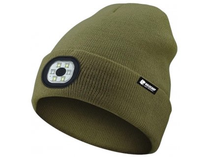 Holdcarp Čepice LED Light Beanie Green