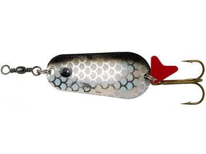 DAM Třpytka Effzett Standard Spoon Holographic Black 16g 4,5cm