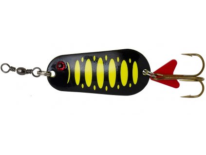 DAM Třpytka Effzett Standard Spoon UV Fluo Yellow Black 16g 4,5cm