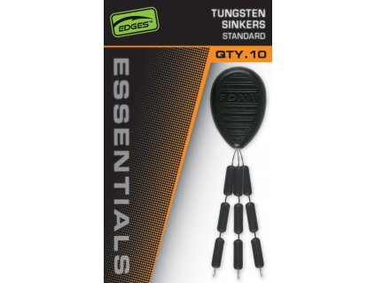 Fox Fox Zarážky Edges Essentials Tungsten 10 ks S