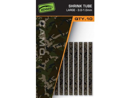 Fox Smršťovací Hadička Edges Camo Shrink Tube 10 ks L 3,1-1,0 mm