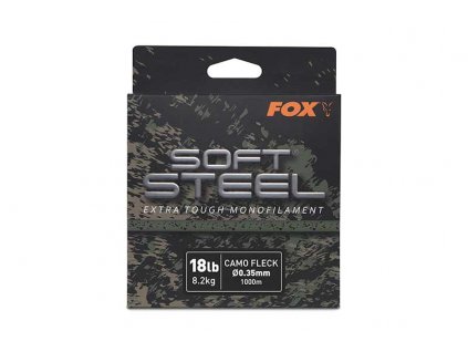 Fox Vlasec Soft Steel Fleck Camo Mono 1000m 0,33mm 7,3kg