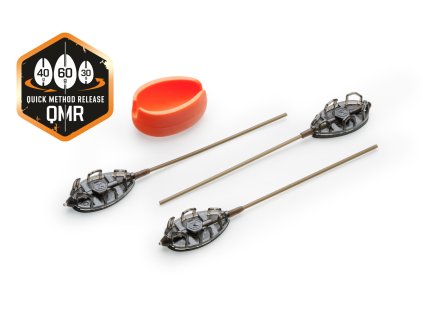 Mivardi Method Feeder set QMR Grip XL long (50g + 60g + mould)