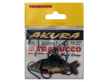 Trabucco háčky AKURA 500BN 10ks 1/0