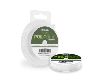 Delphin Powa GUM Absorber REAXE Čirá 10 m 0,6mm 4kg