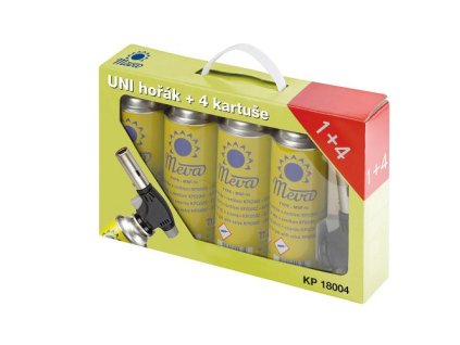 Meva UNI hořák + 4 kartuše