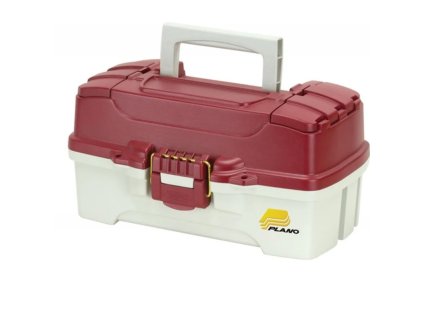 Plano Kufr Tray Tackle Box Red Metallic