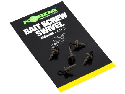 Korda Micro Ring Swivel Bait Screw Medium