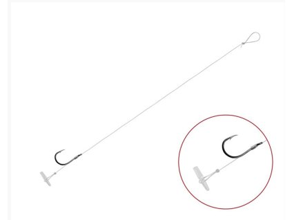 Delphin Feederový návazec FLR Quickstop 6ks 12cm 0,22mm BARB #10