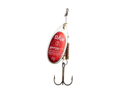 DAM Třpytka Effzett Standard Spinner Sinking Reflex Red 3g vel.1