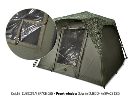 Delphin Bivak CUBICON Přední okno
