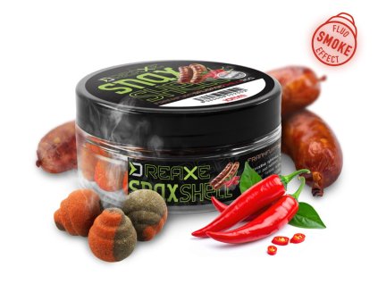 Delphin Nástraha D Snax Shell Frankfurtská klobása-Chilli 10mm 30g