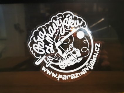 PZN Samolepka bílá