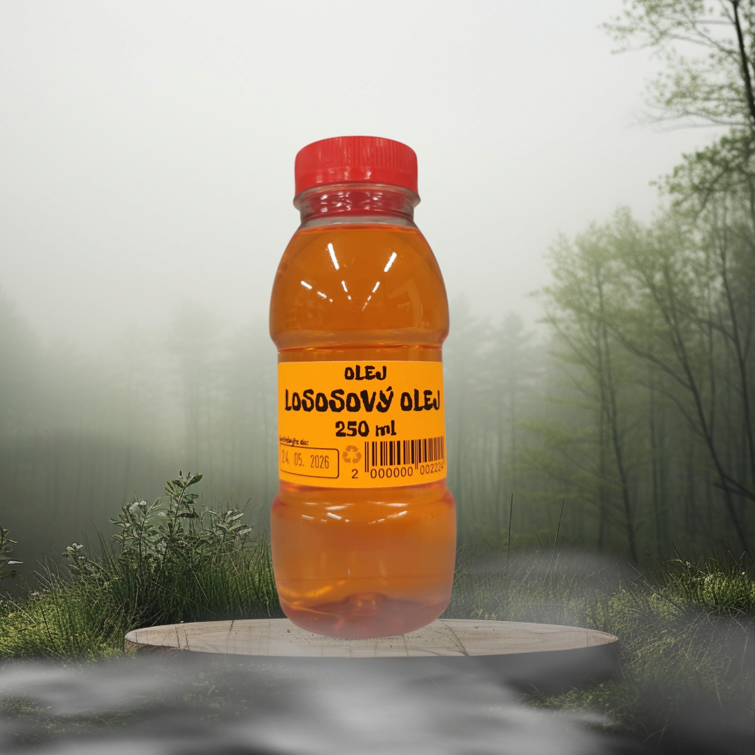 Pára z navijáku Lososový olej 100% - 250ml