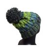 R-Spekt Kulich MAXI PomPom beanie šedozelený
