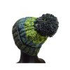 R-Spekt Kulich MAXI PomPom beanie šedozelený