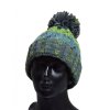 R-Spekt Kulich MAXI PomPom beanie šedozelený