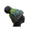 R-Spekt Kulich MAXI PomPom beanie šedozelený