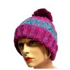 R-Spekt Kulich MAXI PomPom beanie modrovínový