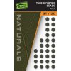 Fox Nárazové Kuličky Edges Naturals Tapered Bore Beads 30ks 4mm