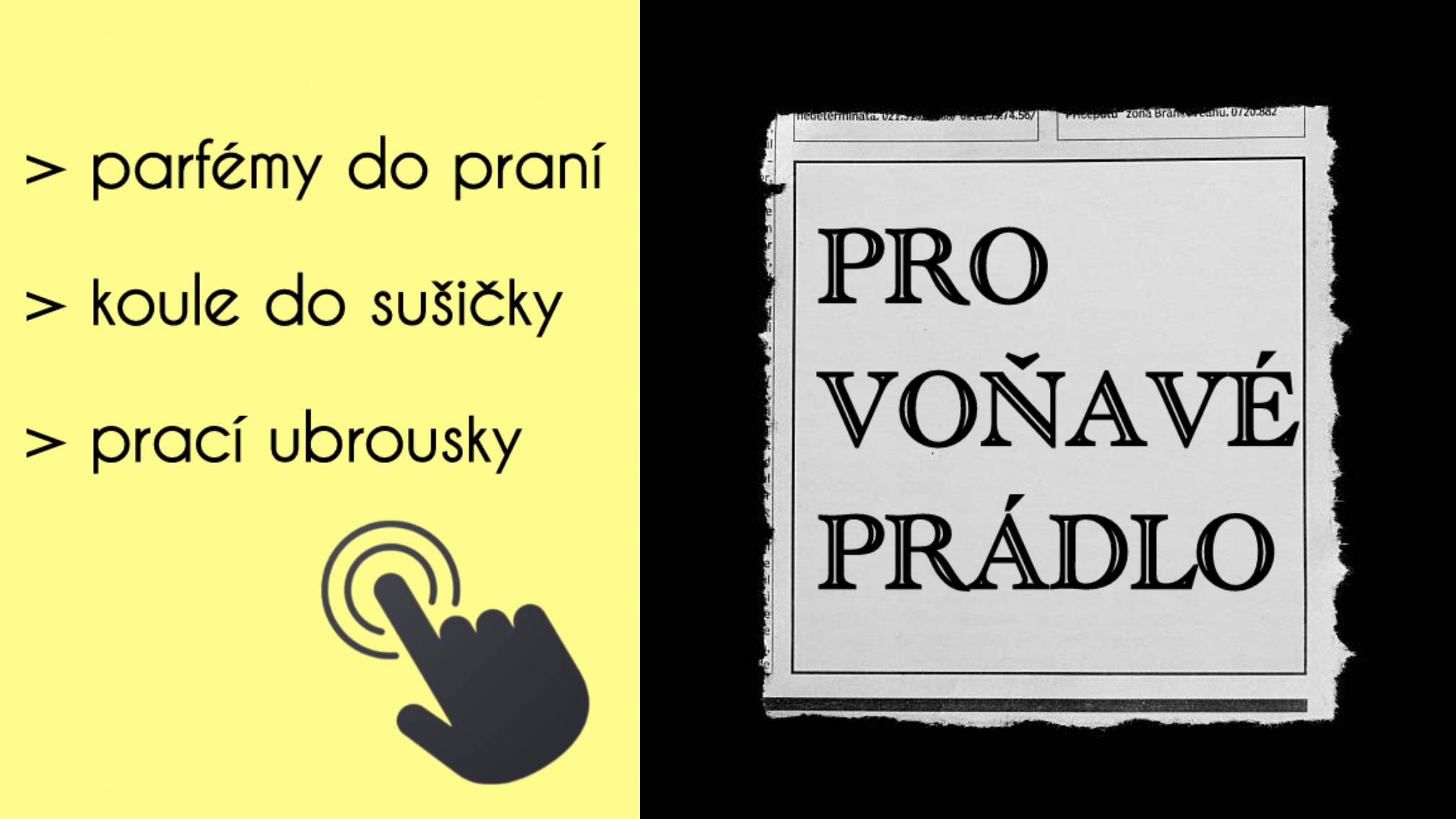 Voňavé prádlo mobil