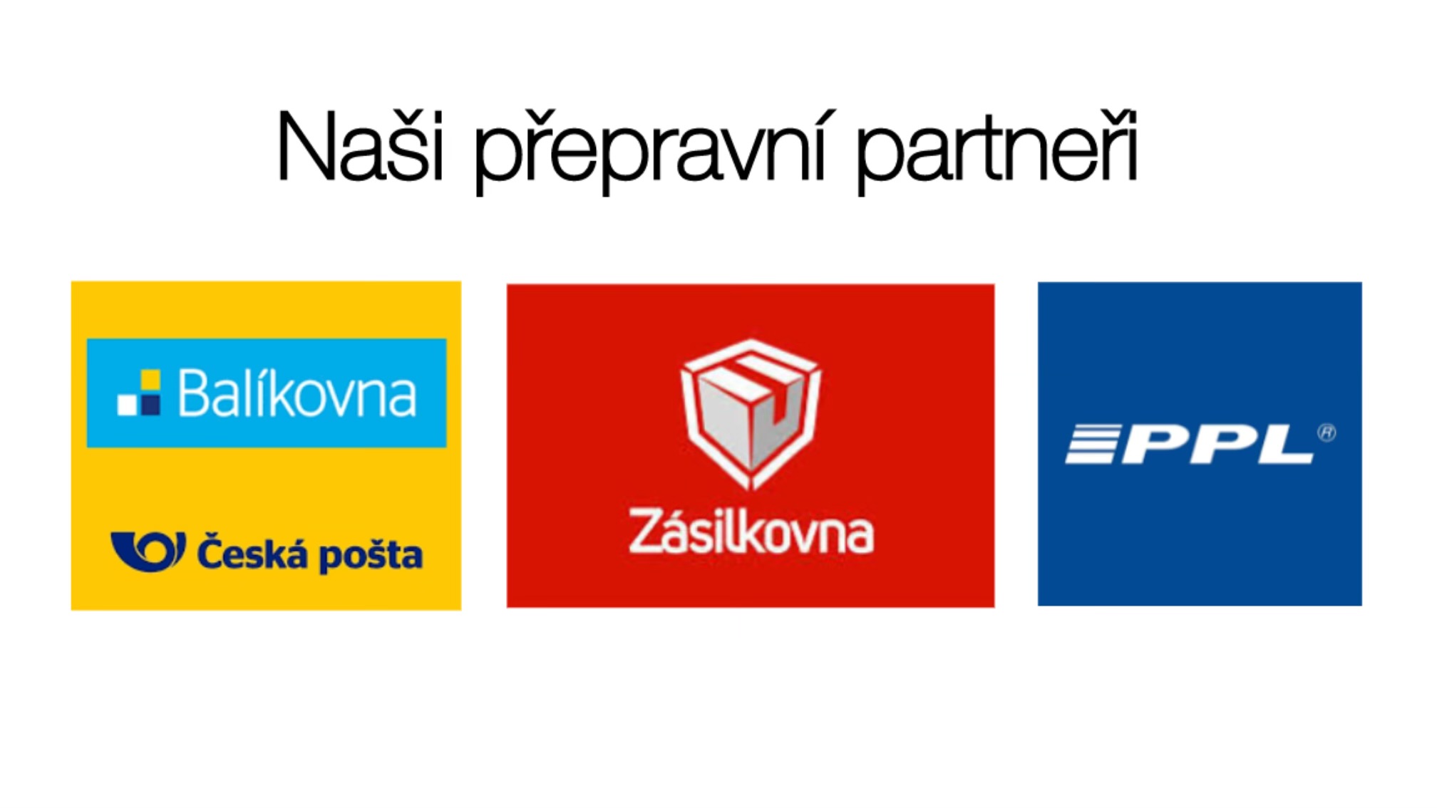 Naši přepravní partneři