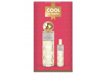 Sada parfemovana voda Saphir Cool De Saphir 200 Ml 30 ml pro zeny EDP