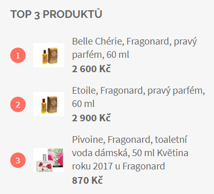 Nejprodávanější a nejoblíbenější parfémy roku 2018 na Parfumeur