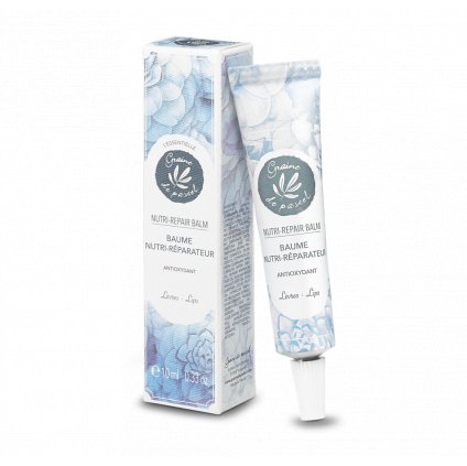 ANTIOXIDAČNI BALZÁM NA RTY/ANTIOXIDANT NUTRI-REPAIR LIPS BALM, GRAINE DE PASTEL