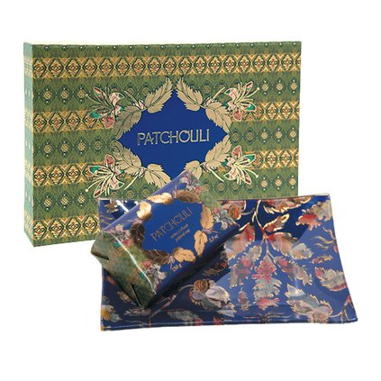 patchouli soap and soapdish