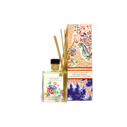 Fragonard’s garden Mint - Basil, Fragonard, aroma difuzér, bytová vůně, 200 ml