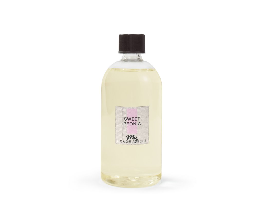 MYF - Náplň pro aromatický difuzér Sweet Peonia (Pivoňka a egyptský jasmín), 500ml