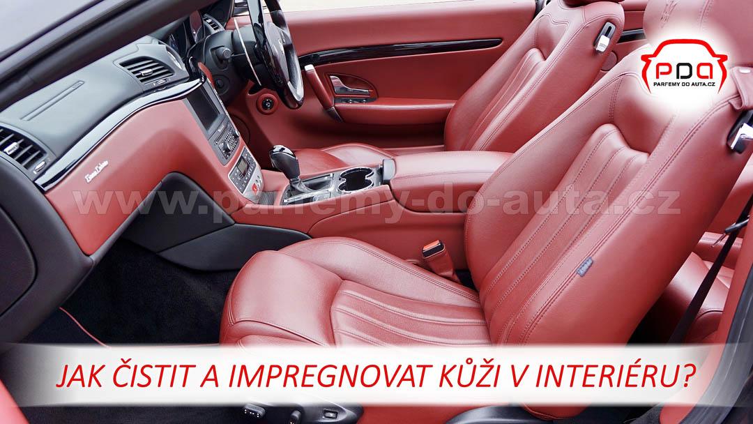 Jak správně čistit kůži v interiéru auta?