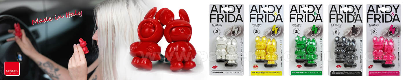 Andy & Frida - vůně do auta od Mr&Mrs Fragrance