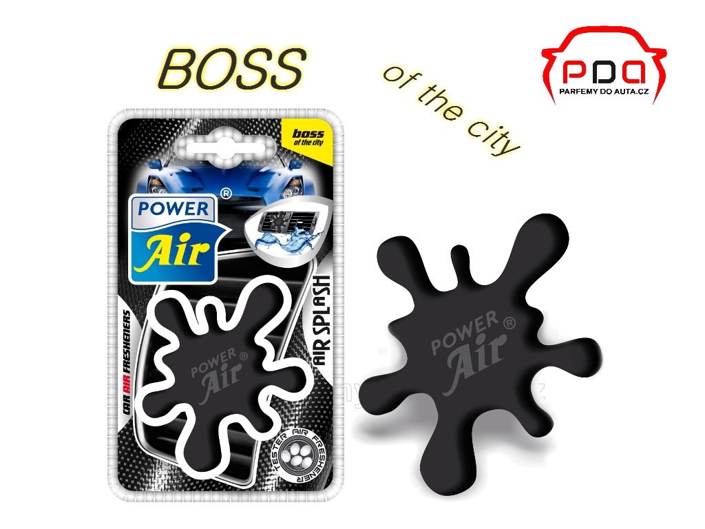 Air Splash BOSS Power Air vůně do auta