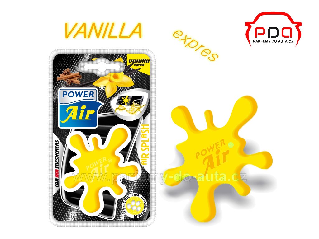 Air Splash VANILLA Power Air vůně do auta