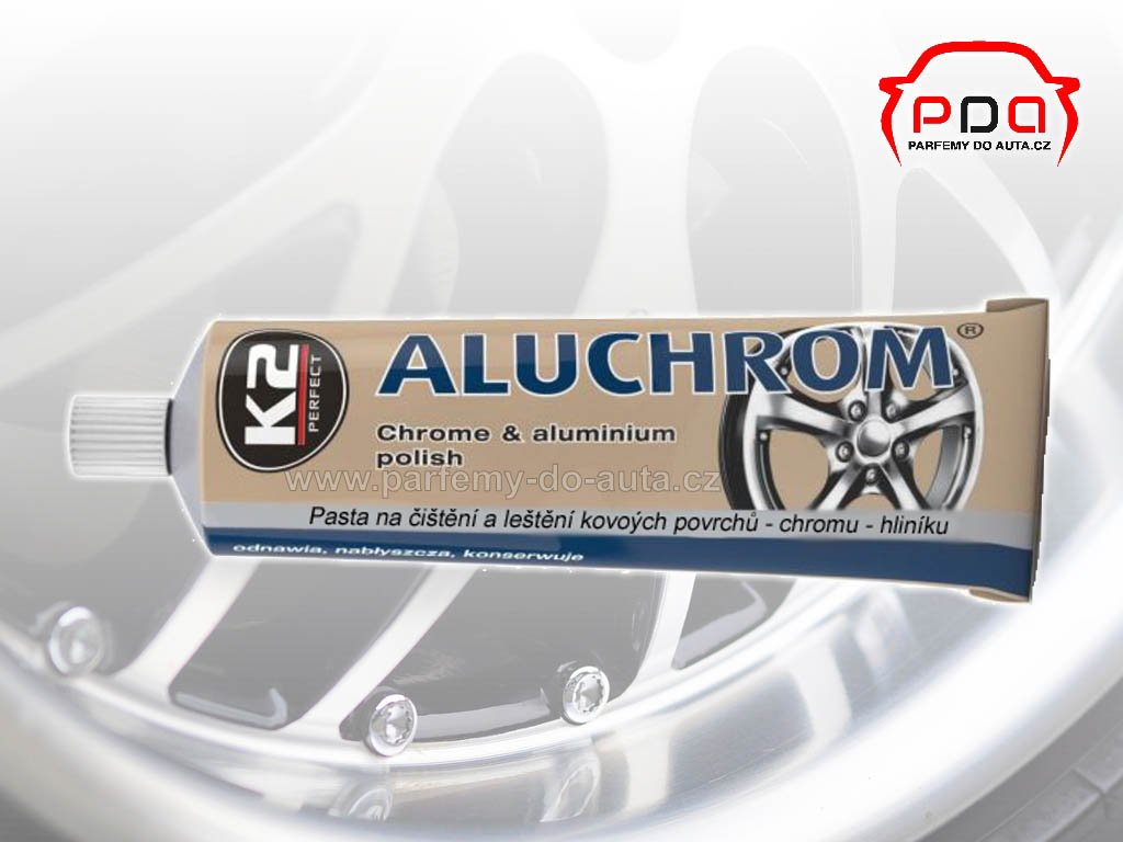 Aluchrom K2 čistící a leštící pasta na disky kol 120g