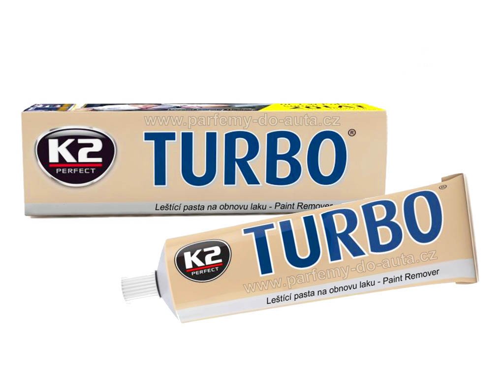 K2 Turbo leštící pasta na obnovu laku s obsahem vosku