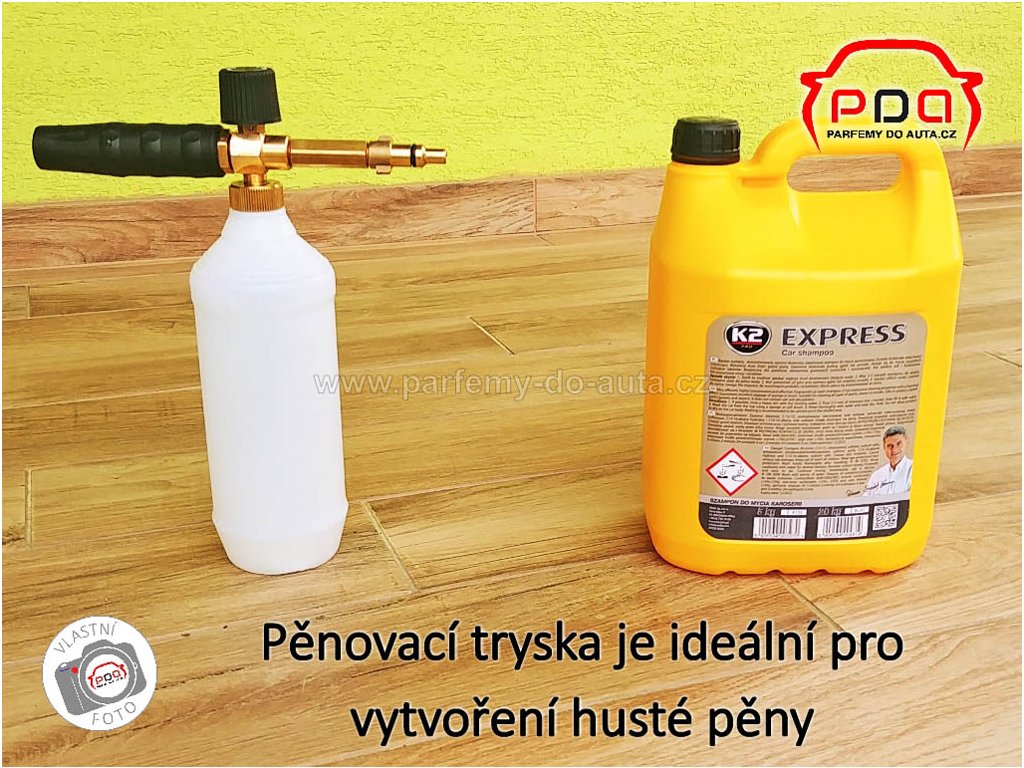 K2 Express Plus autošampon s voskem koncentrovaný 5 litrů vysoce pěnivý