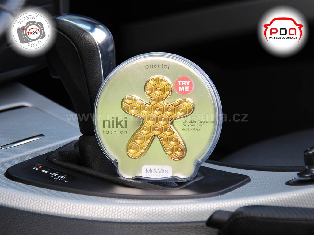 Panáček Niki Fashion Oriental zlatý Mr Mrs Fragrance